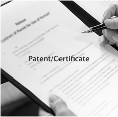 Patent/Certification